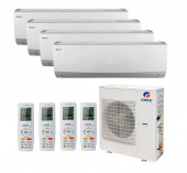 Мульти-сплит система инвертор GREE GWH07QAXA-K6DNC2C/I X 2 + GWH09QCXB-K6DNC2F/I + GWH12QCXB-K6DNC2F/I / GWHD(36)NK6LO(LC)(LH)