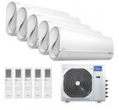 Мульти-сплит система инвертор Midea MSFA2-09N8D6-I X 5 / M5OE-42HFN8-Q1