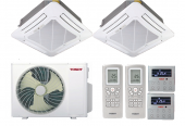 Мульти-сплит система кассетного типа Tosot T18H-FCA/I4 х 2 / T42H-FMA/O2