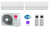 Настенная мульти-сплит система инвертор Lg Standard Plus PM07SP.NSJR0 + PM09SP.NSJ / MU2R17.U13 Wi-Fi, Алиса