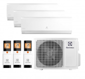 Мульти-сплит система инвертор Electrolux EACS/I-09HP FMI/N8_ERP X 3 / EACO/I-24 FMI-3/N8_ERP