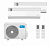 Мульти-сплит система инвертор Midea MMCA1BU-09HRFN8 X 2 / M2OH-14HFN8-Q1