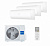 Мульти-сплит система инвертор Haier Coral Super Match AS20PS1HRA-M X 3 / 3U55S2SR5FA
